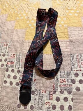 Black Disney Lanyard